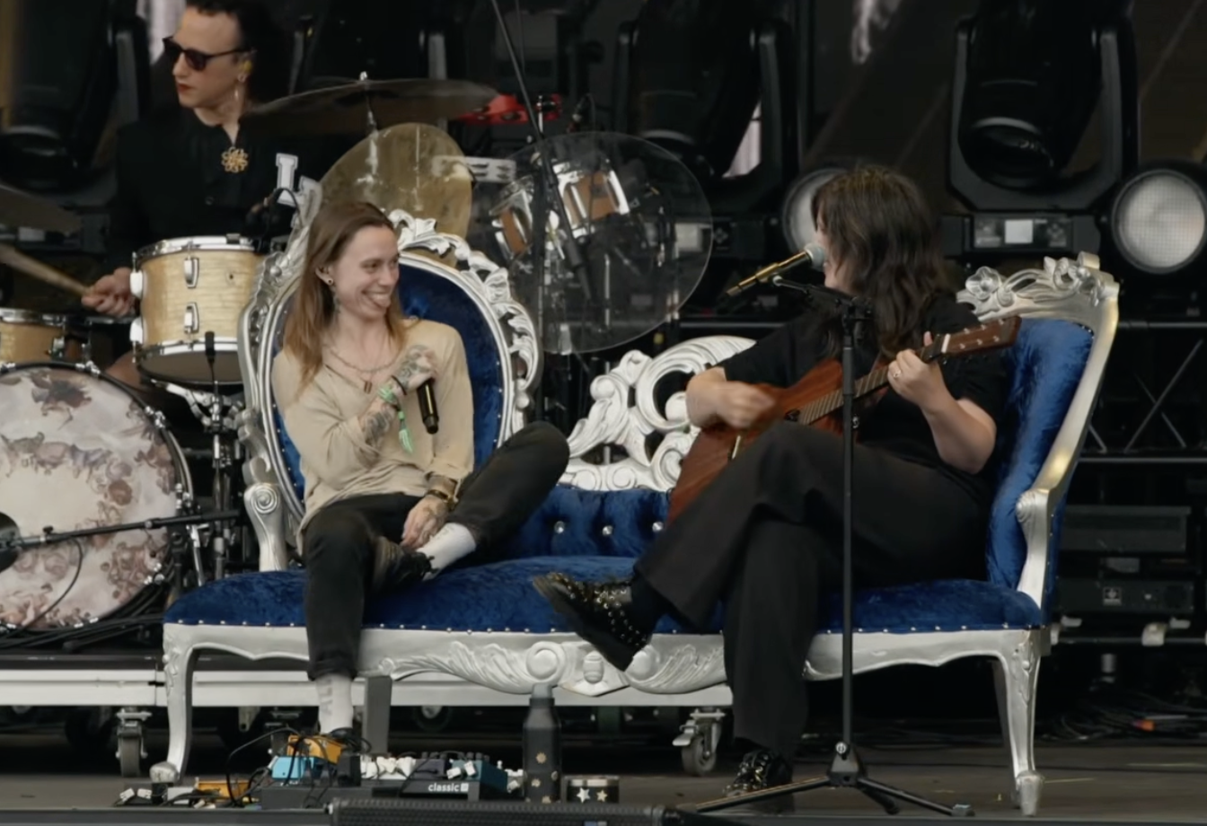 Julien Baker Joins Lucy Dacus For "Bullseye" At Outside Lands — image 4