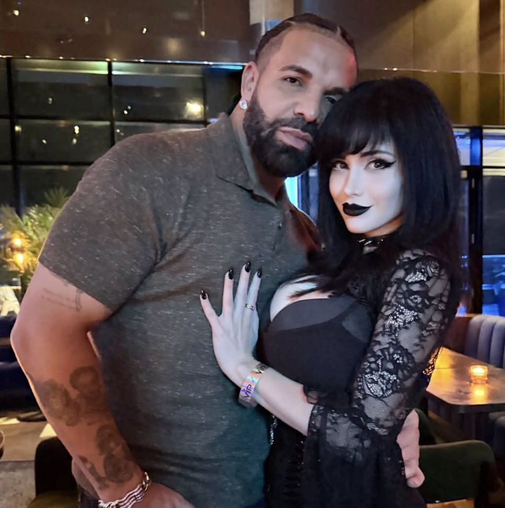 Drake Finally Found A Goth Baddie To Bark At — image 4