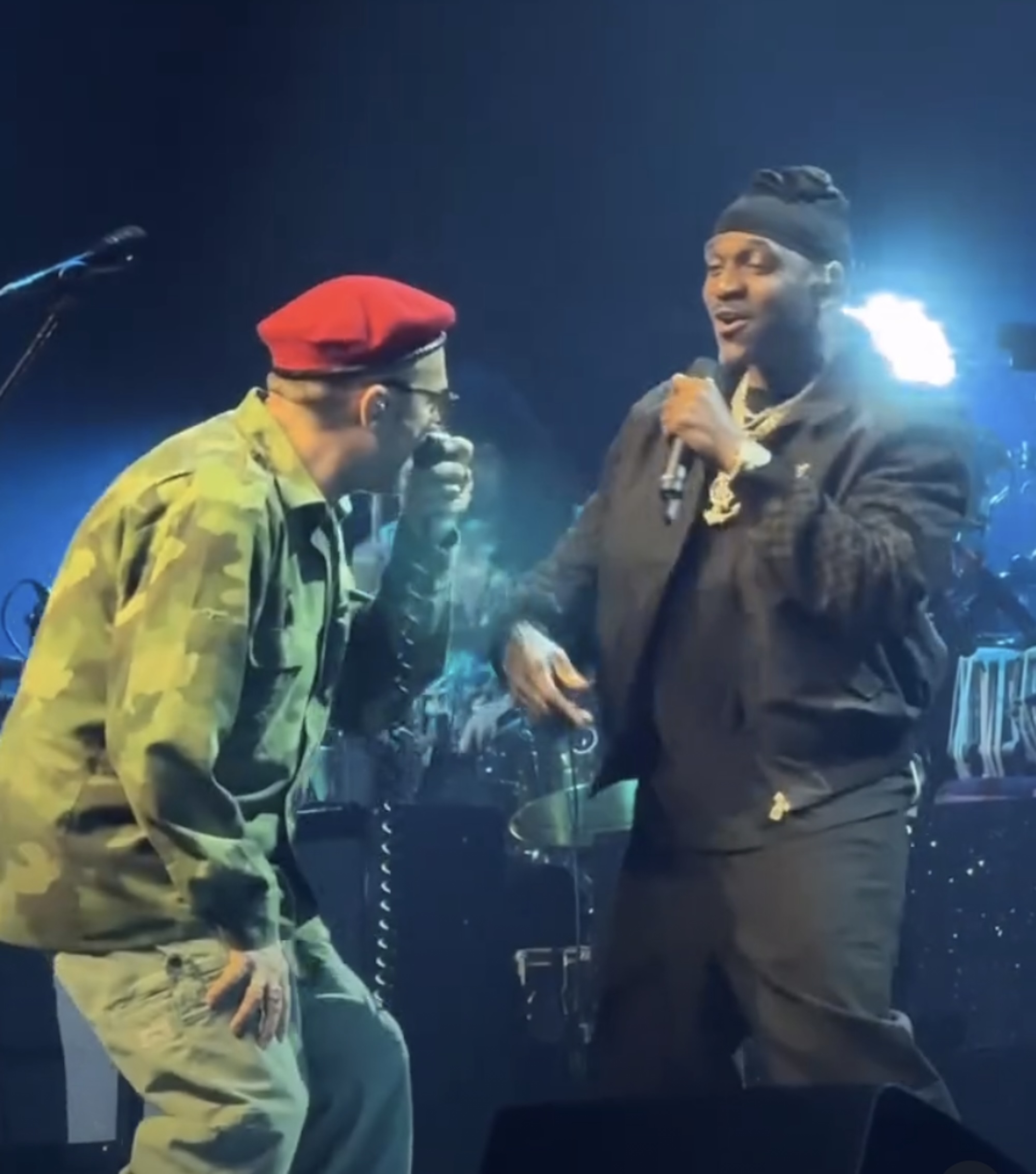 Pusha T Joins Gorillaz For "Let Me Out" At MSG: Watch