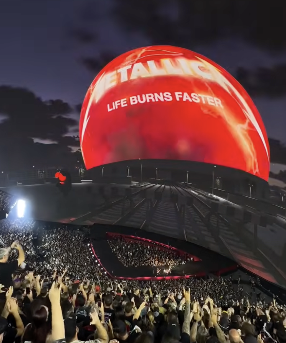 Metallica Kick Off Sphere Residency With "...And Justice For All" For The First Time In 12 Years
