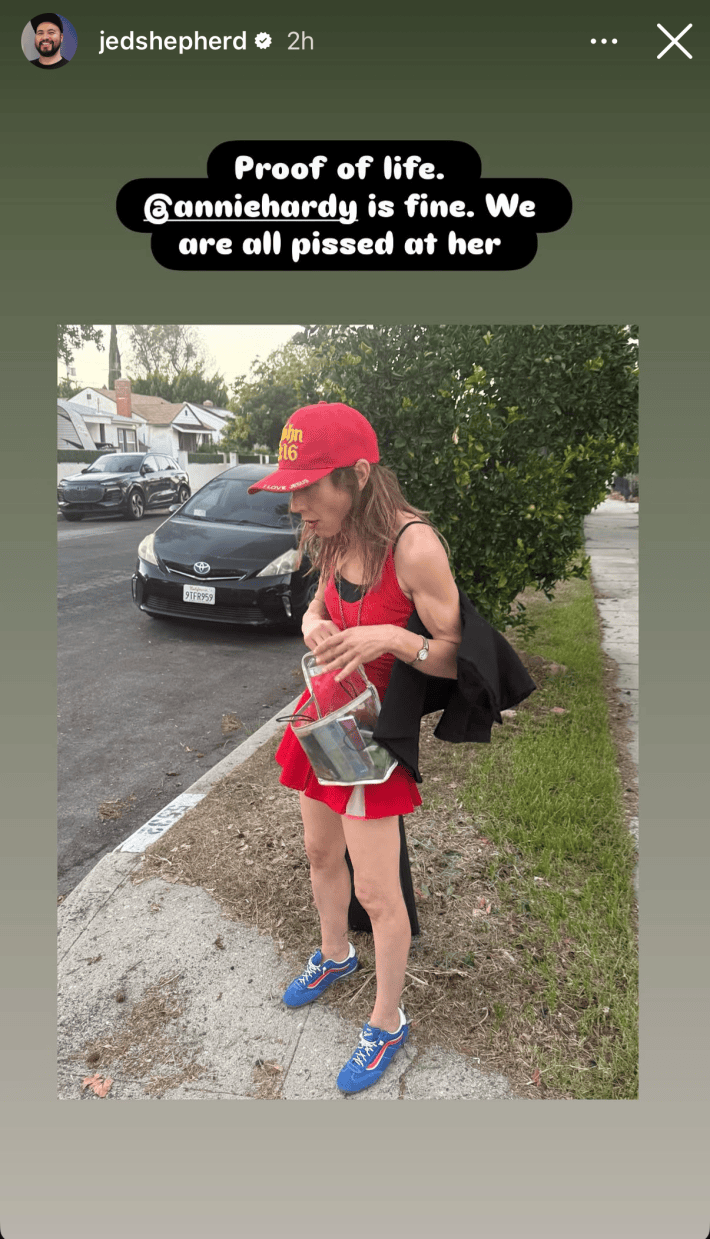 Giant Drag's Annie Hardy Posts Then Deletes Her Own Obituary Graphic As A "Prank" — image 8
