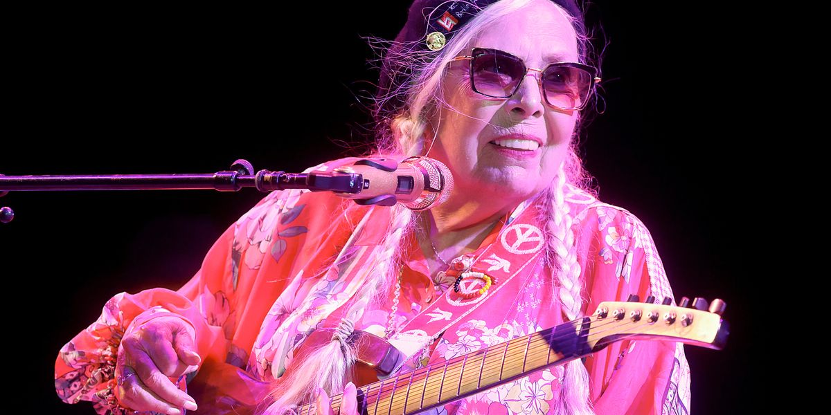 Joni Mitchellâ€™s New Book of Paintings Takes Aim at Politics